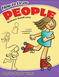 How to Draw People: Step-By-Step Drawings! - Paperback