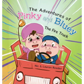 Pinky and Bluey: The Fire Truck - Hardcover