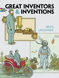 Great Inventors and Inventions Coloring Book - Paperback