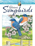 Creative Haven Glorious Songbirds Coloring Book - Paperback