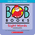 Bob Books - Sight Words Kindergarten Box Set Decodable Phonics Books, Ages 4 and Up, Kindergarten, Flashcards (Stage 2: Emerging Reader) - Paperback