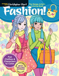 Manga Artist's Coloring Book: Fashion!: Fun Clothes & Characters to Color - Paperback