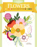 Colormaps Flowers: Color-Coded Patterns Adult Coloring Book - Paperback
