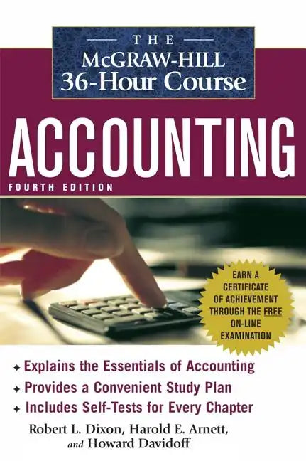 The McGraw-Hill 36-Hour Course: Accounting - Paperback
