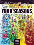 Creative Haven Deluxe Edition Four Seasons Coloring Book - Paperback