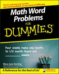Math Word Problems for Dummies - Paperback