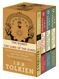 J.R.R. Tolkien 4-Book Boxed Set: The Hobbit, The Fellowship of the Ring, The Two Towers, The Return of the King - Boxed Set
