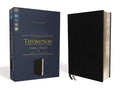 Niv, Thompson Chain-Reference Bible, Large Print, Bonded Leather, Black, Red Letter, Comfort Print - Bonded Leather