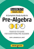 Barron's Math 360: A Complete Study Guide to Pre-Algebra with Online Practice - Paperback