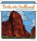 The Parks of the Southwest Adult Coloring Book - Paperback