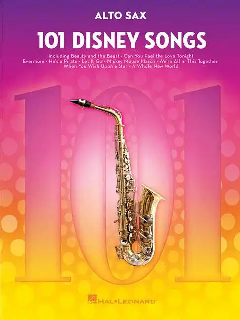 101 Disney Songs for Alto Sax - Paperback