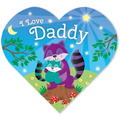 Heart-Shaped BB - I Love Daddy - Board Book