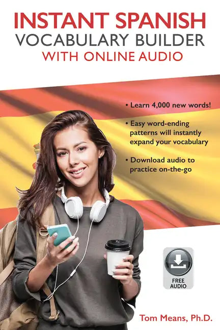 Instant Spanish Vocabulary Builder with Online Audio - Paperback