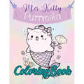 Purrmaid Mer Kitty Coloring Book: Cute Cat Mermaid Kitties Coloring Book - Paperback