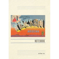 Vintage Lined Notebook Greetings from Tucson - Paperback