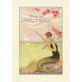 Vintage Lined Notebook Greetings from Cabrillo Beach - Paperback