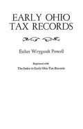 Early Ohio Tax Records (Indexed) - Paperback