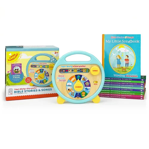 Bible Stories and Songs (Little Sunbeams): Take-Along Storyteller - Hardcover