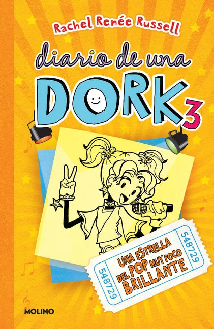 Una Estrella del Pop Muy Poco Brillante / Dork Diaries: Tales from a Not-So-Talented Pop Star - Paperback