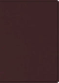 ESV Study Bible, Large Print (Bonded Leather, Burgundy) - Bonded Leather