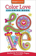 Color Love Coloring Book: Perfectly Portable Pages - Paperback