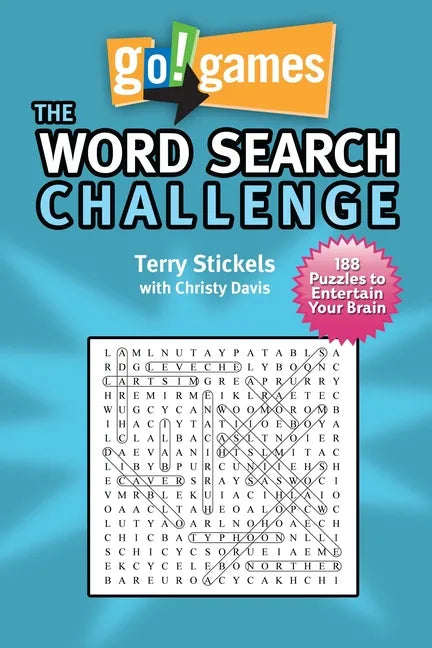 Go!games the Word Search Challenge: 188 Entertain Your Brain Puzzles - Paperback