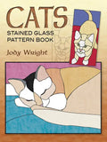 Cats Stained Glass Pattern Book - Paperback