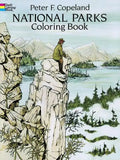 National Parks Coloring Book - Paperback