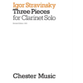 3 Pieces for Clarinet Solo - Paperback