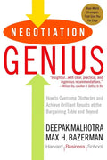 Negotiation Genius: How to Overcome Obstacles and Achieve Brilliant Results at the Bargaining Table and Beyond - Paperback