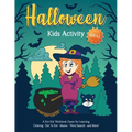 Halloween Kids Activity Ideas: Fantastic activity book for boys and girls: Word Search, Mazes, Coloring Pages, Connect the dots, how to draw tasks - - Paperback