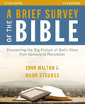 A Brief Survey of the Bible Study Guide: Discovering the Big Picture of God's Story from Genesis to Revelation - Paperback