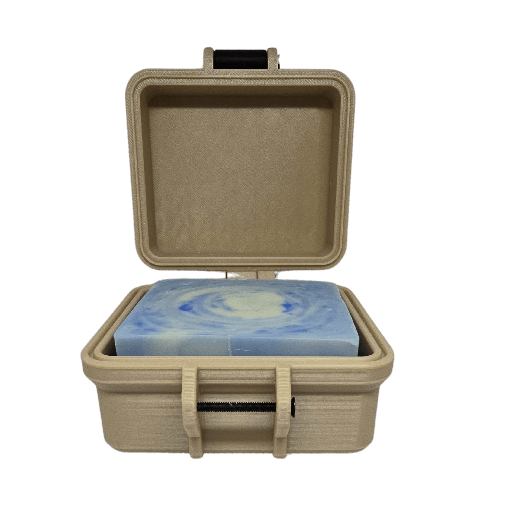 Tactical Travel Soap Case Tan