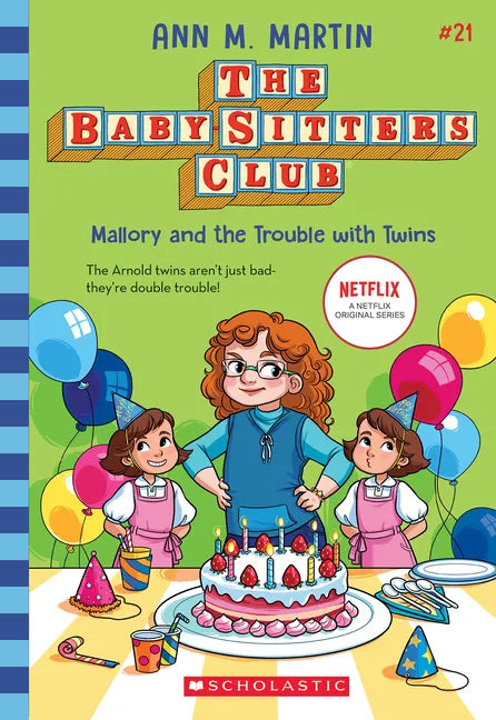 Mallory and the Trouble with Twins (the Baby-Sitters Club #21) - Paperback