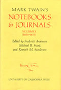 Mark Twain's Notebooks & Journals, Volume I: (1855-1873) Volume 8 - Hardcover