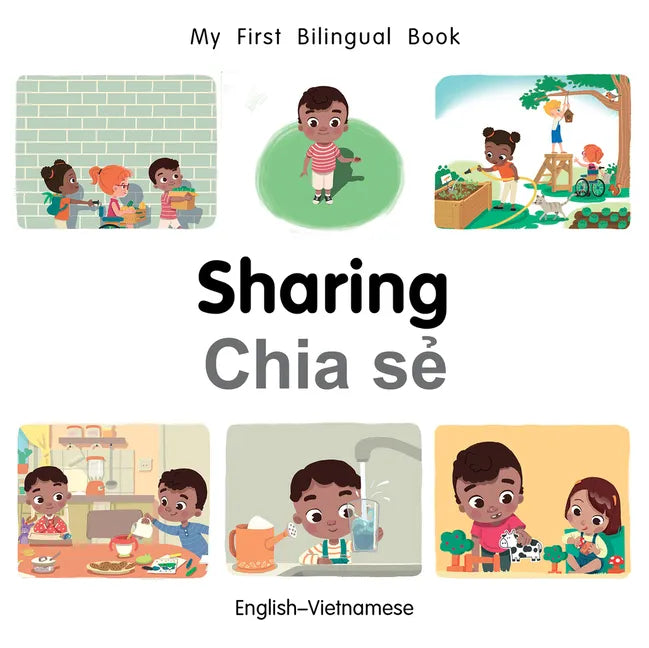 My First Bilingual Book-Sharing (English-Vietnamese) - Board Book