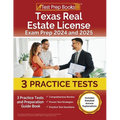Texas Real Estate License Exam Prep 2025 and 2026: 3 Practice Tests and Preparation Guide Book [Includes Detailed Answer Explanations] - Paperback