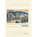 Vintage Lined Notebook Greetings from Idaho - Paperback