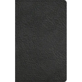 NASB Single-Column Personal Size Bible, Holman Handcrafted Collection, Black Premium Goatskin - Leather
