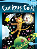 Spark Curious Cats Coloring Book - Paperback