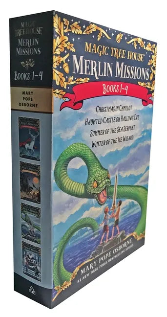 Magic Tree House Merlin Missions Books 1-4 Boxed Set - Paperback