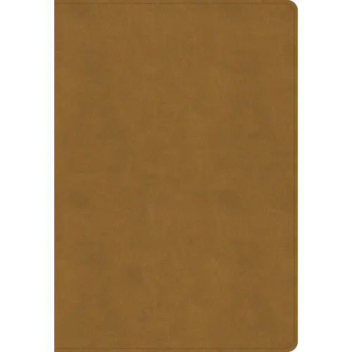 CSB Super Giant Print Reference Bible, Digital Study Edition, Camel Suedesoft Leathertouch - Imitation Leather
