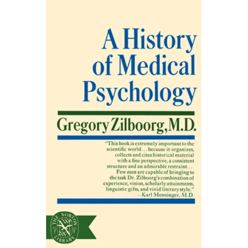 A History of Medical Psychology - Paperback