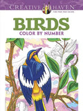 Creative Haven Birds Color by Number Coloring Book - Paperback