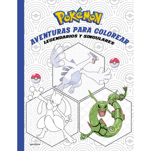 Pokémon. Aventuras Para Colorear: Legendarios Y Singulares / Pokémon Coloring Adventures #2: Legendary & Mythical Pokémon - Paperback