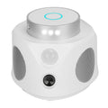 360° Ultrasonic Mice Repellent Indoor Rodent Repeller Mice Rat Squirrel Rodent Chaser with 3 Modes 9 Strobe Lights for Kitchen Living Room Attic Basem