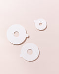eco matte cream candle dust covers