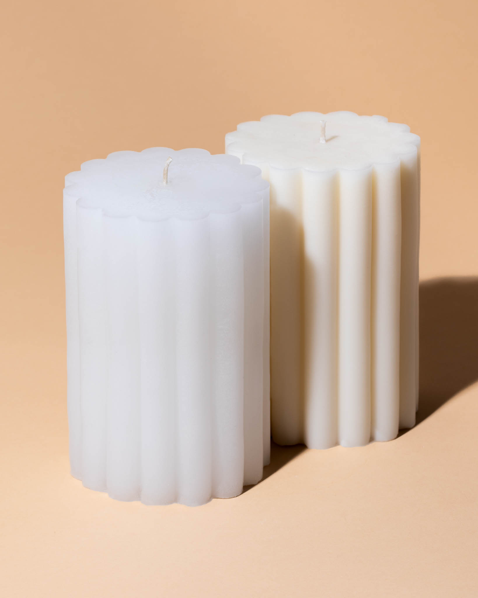 super silicone pillar mold - fluted