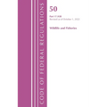 Code of Federal Regulations, Title 50 Wildlife and Fisheries 17.95(b), Revised as of October 1, 2022 - Paperback