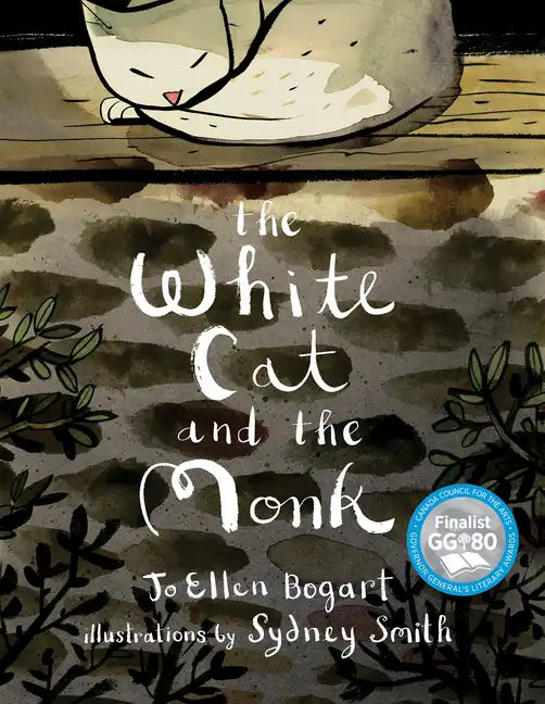 The White Cat and the Monk: A Retelling of the Poem "Pangur Bán" - Hardcover